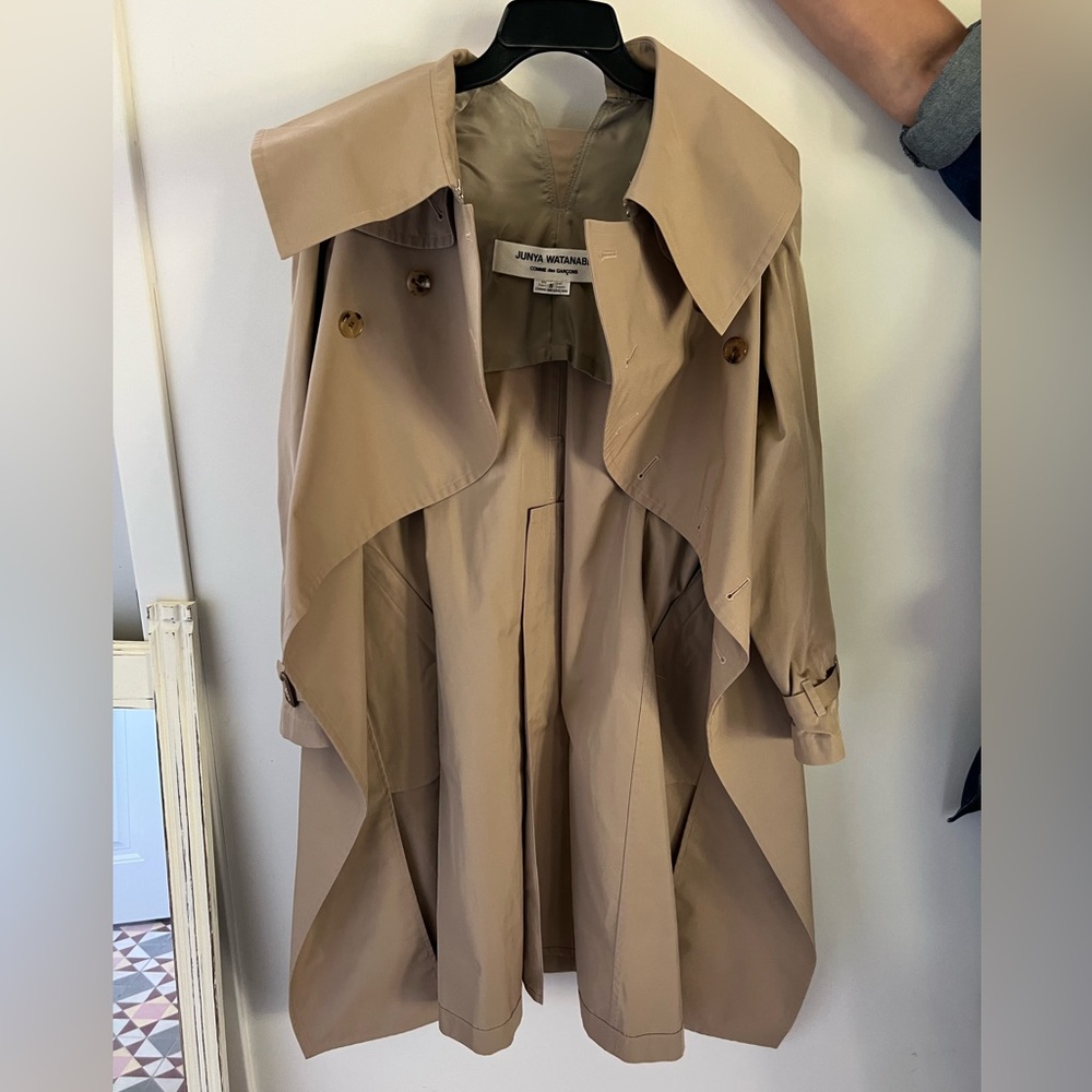 Junya Watanabe x Comme Des Garçons cape trench coat - Picture 5 of 9